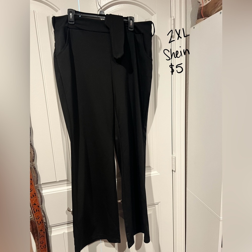 SHEIN Wide Leg Trousers